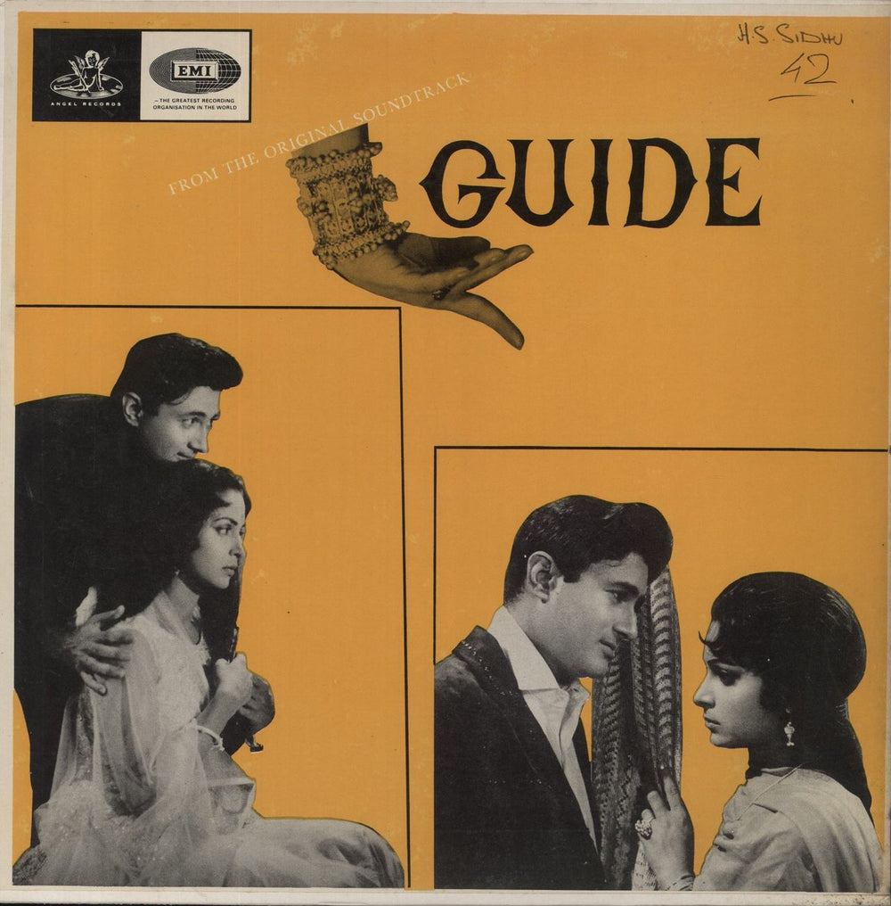 S.D. Burman Guide - 1st Indian vinyl LP album (LP record) 3AEX5074