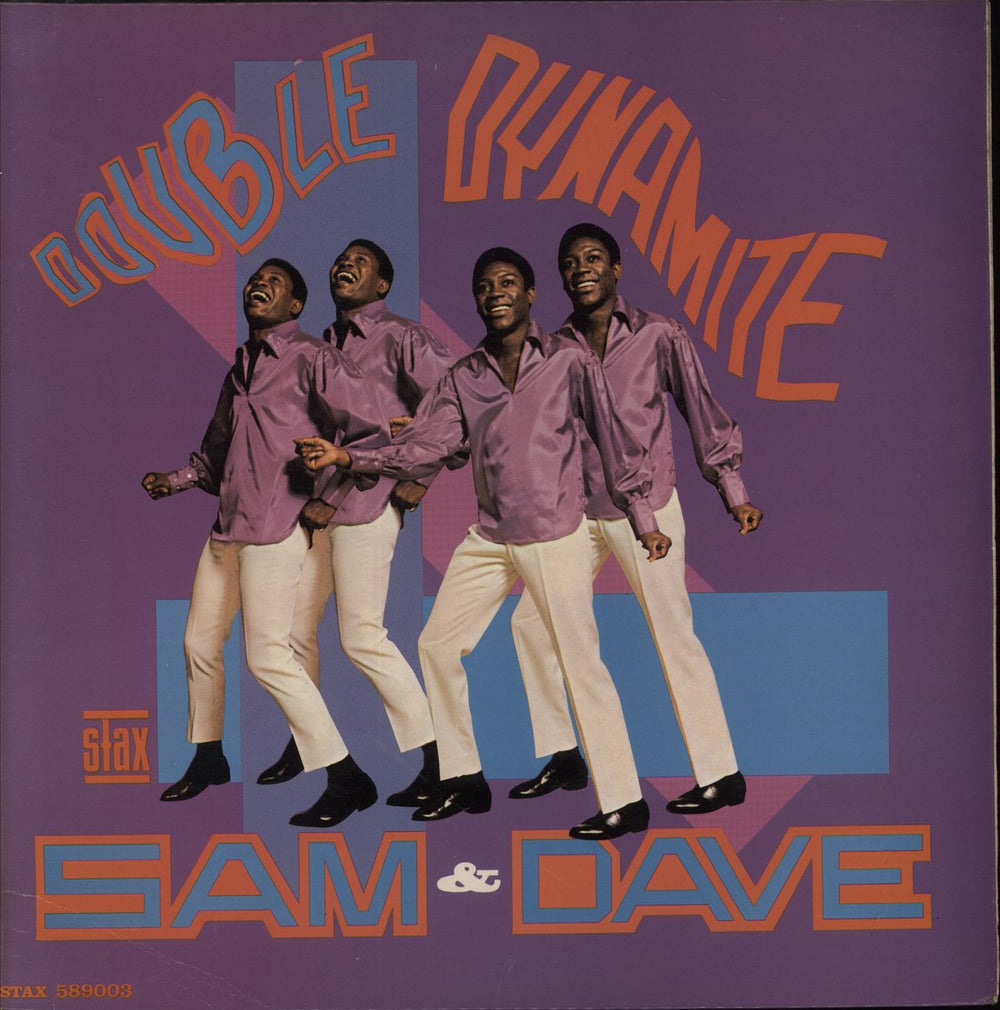 Sam & Dave Double Dynamite UK vinyl LP album (LP record) 589003