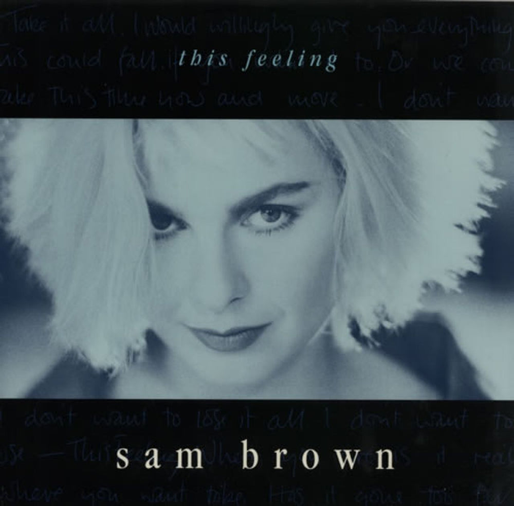 Sam Brown This Feeling UK 12" vinyl single (12 inch record / Maxi-single) AMY455