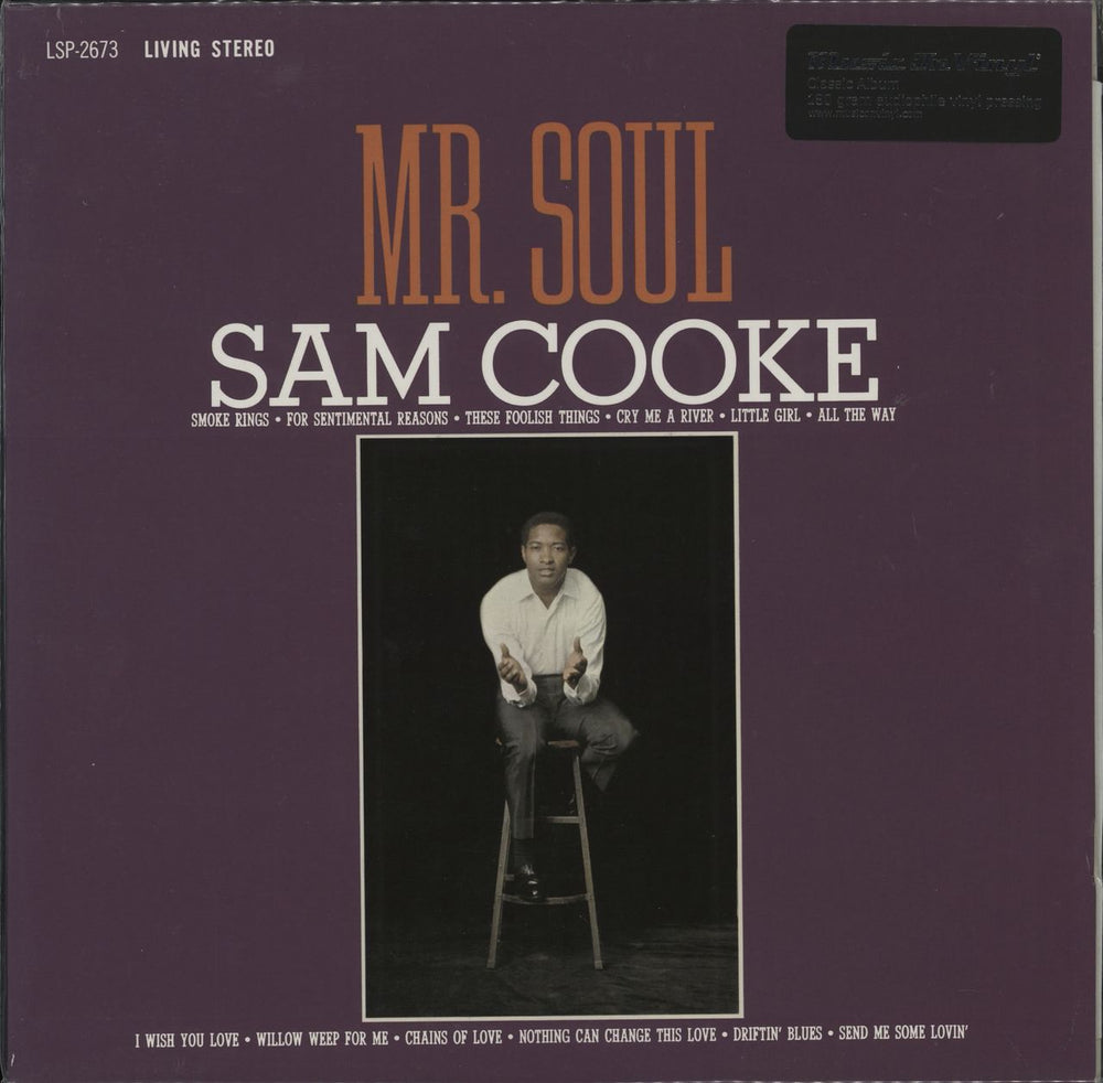 Sam Cooke Mr Soul - 180 Gram UK vinyl LP album (LP record) MOVLP237