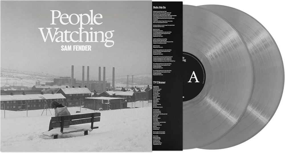 Sam Fender People Watching - Deluxe Edition - Silver Vinyl - Sealed UK 2-LP vinyl record set (Double LP Album) 7829965