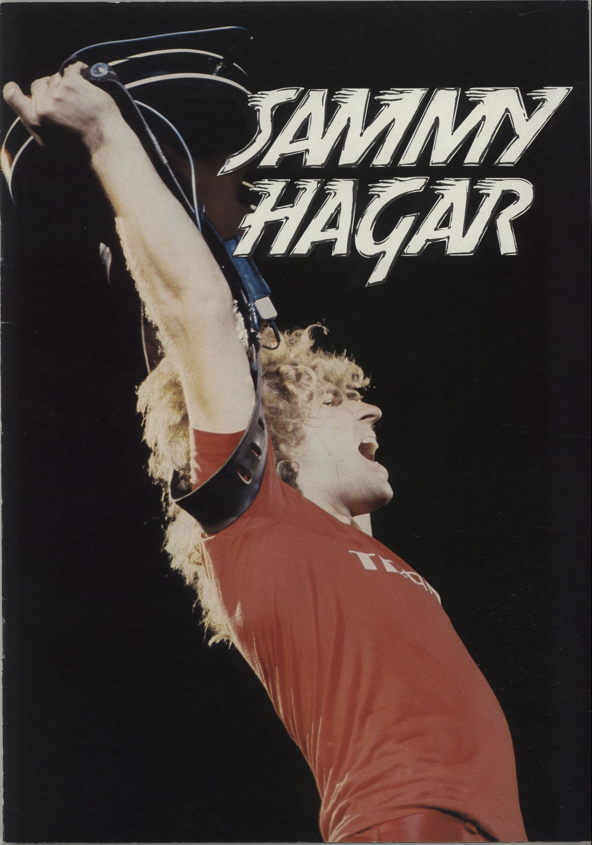 Sammy Hagar Live - Loud And Clear UK tour programme TOUR PROGRAM