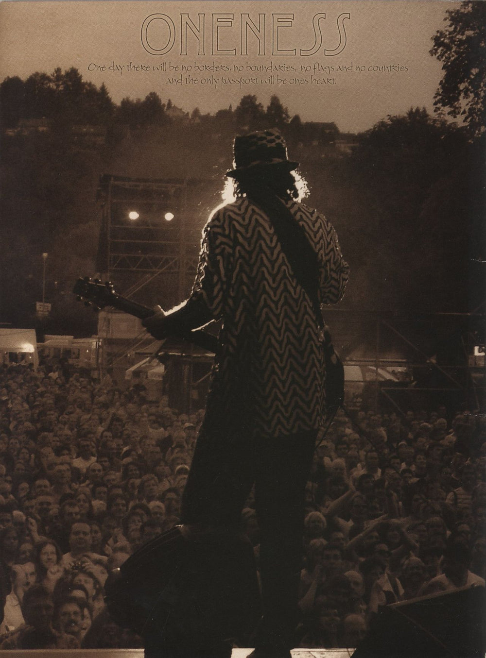 Santana 2007 Tour US tour programme