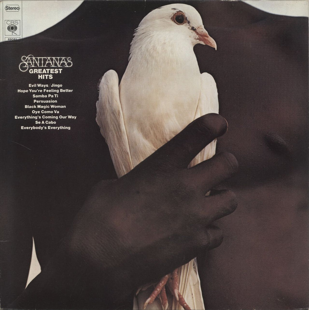 Santana Greatest Hits Dutch vinyl LP album (LP record) 69081