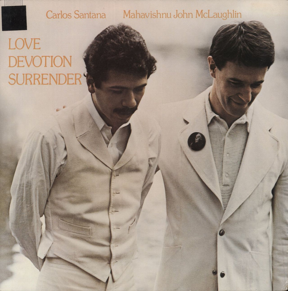 Santana Love Devotion Surrender - export US vinyl LP album (LP record) C32034