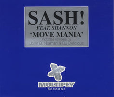 Sash! Move Mania UK CD single (CD5 / 5") CDMULTY45
