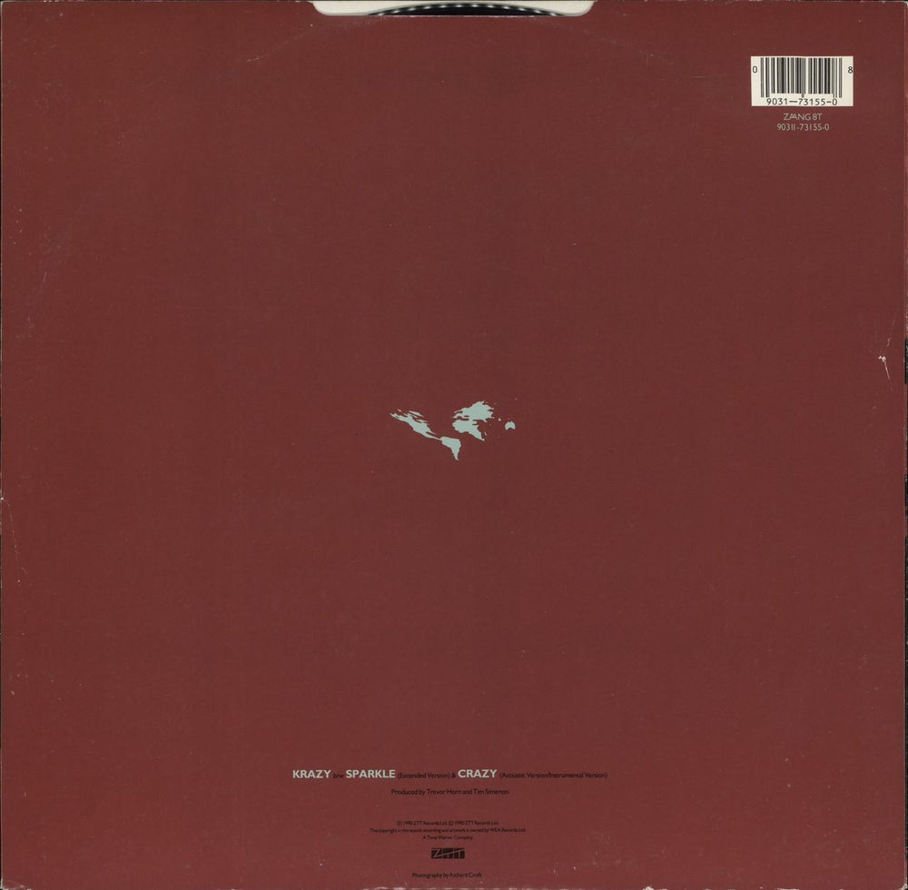 Seal Crazy UK 12" vinyl single (12 inch record / Maxi-single) 090317315508