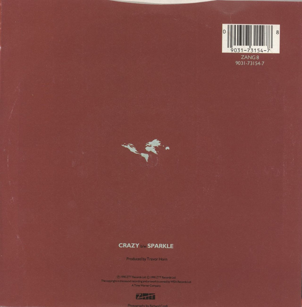 Seal Crazy UK 7" vinyl single (7 inch record / 45) 090317315478