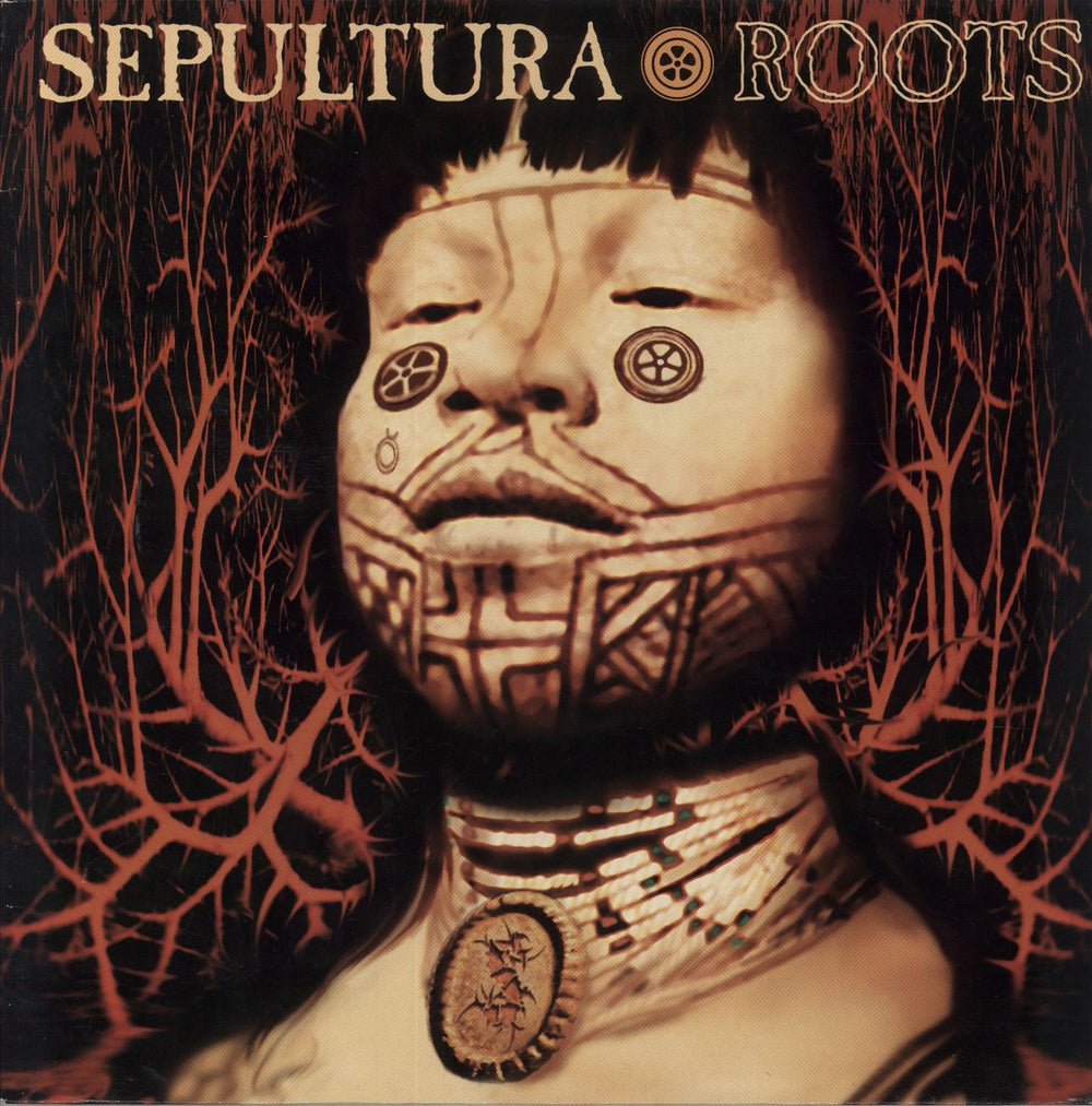 Sepultura Roots - VG Dutch vinyl LP album (LP record) RR8900-1