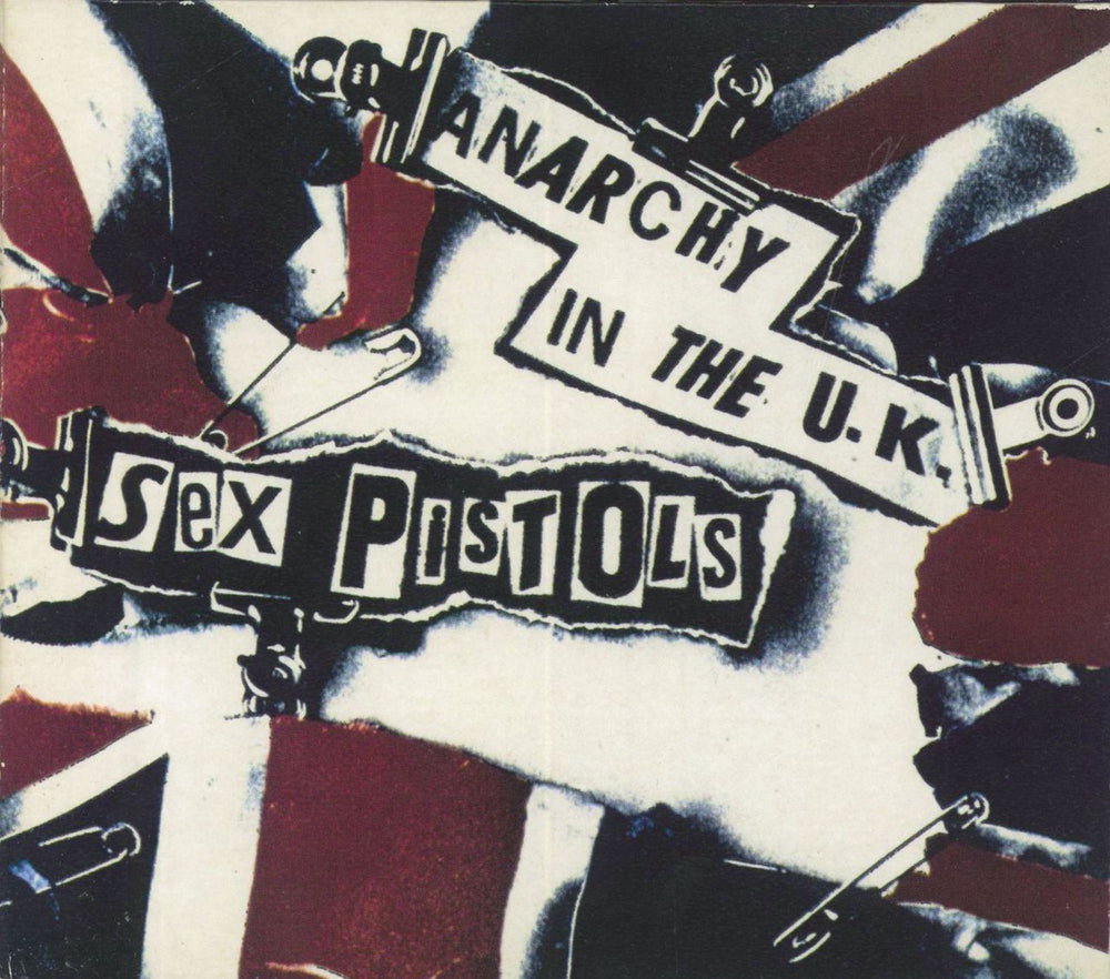 Sex Pistols Anarchy In The U.K. + Poster UK CD single (CD5 / 5") VSCDX1431