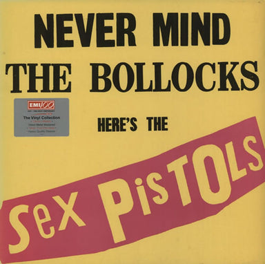 Sex Pistols Never Mind The Bollocks Here's The Sex Pistols - 180gm UK vinyl LP album (LP record) LPCENT20