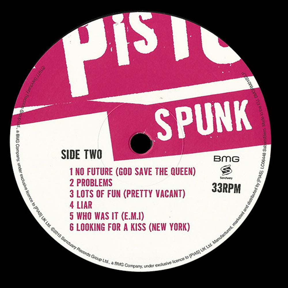 Sex Pistols Spunk - Black Vinyl - Sealed UK vinyl LP album (LP record)