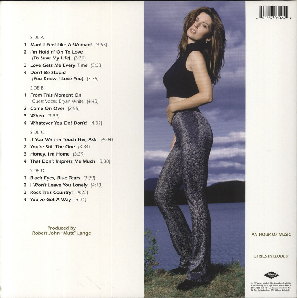 Shania Twain Come On Over UK 2-LP vinyl record set (Double LP Album) 602557010244