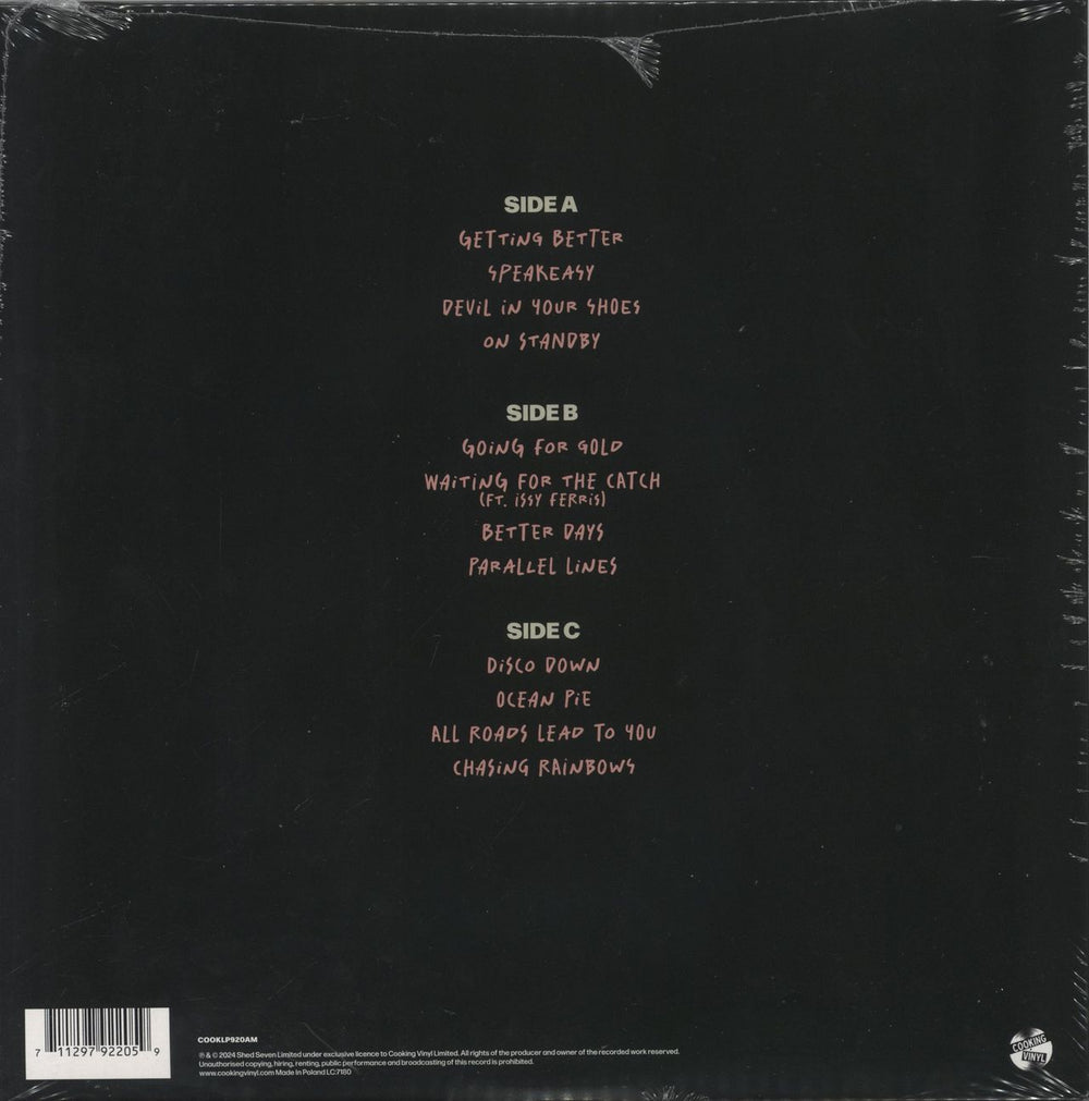 Shed Seven Liquid Gold - Green Vinyl + Autographed Sleeve - Sealed UK 2-LP vinyl record set (Double LP Album) 711297922059