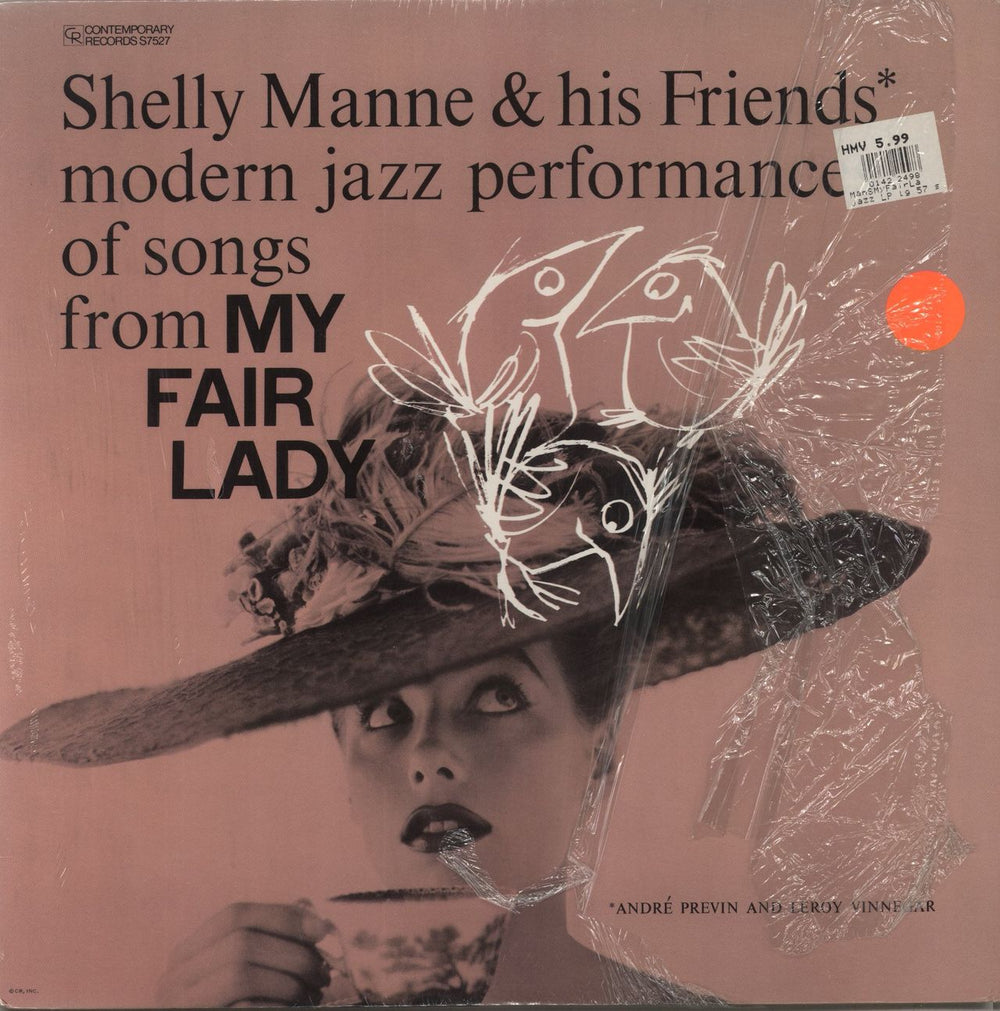 Shelly Manne Modern Jazz Performances Of Songs From My Fair Lady US vinyl LP album (LP record) OJC-336