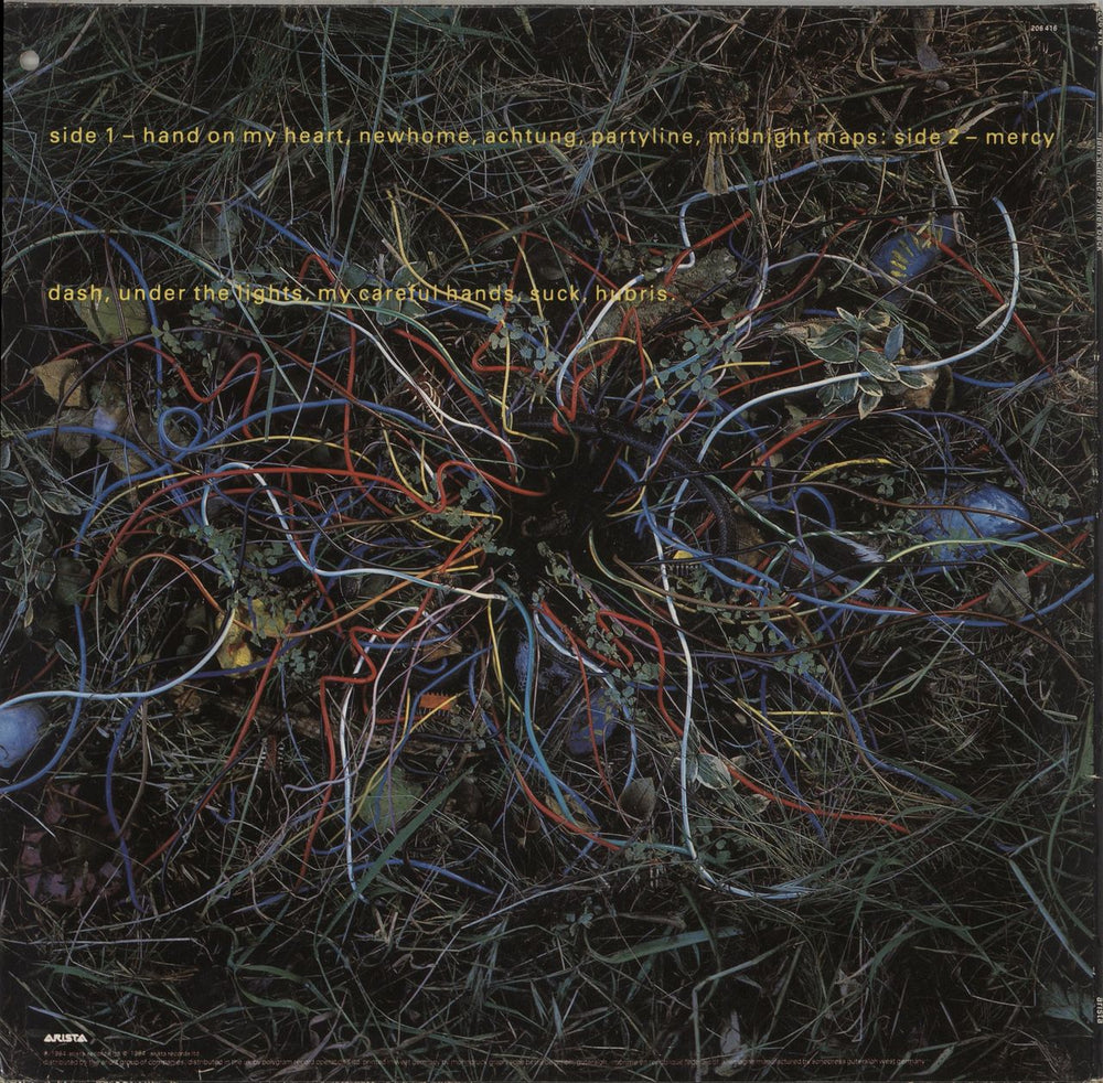 Shriekback Jam Science UK vinyl LP album (LP record)