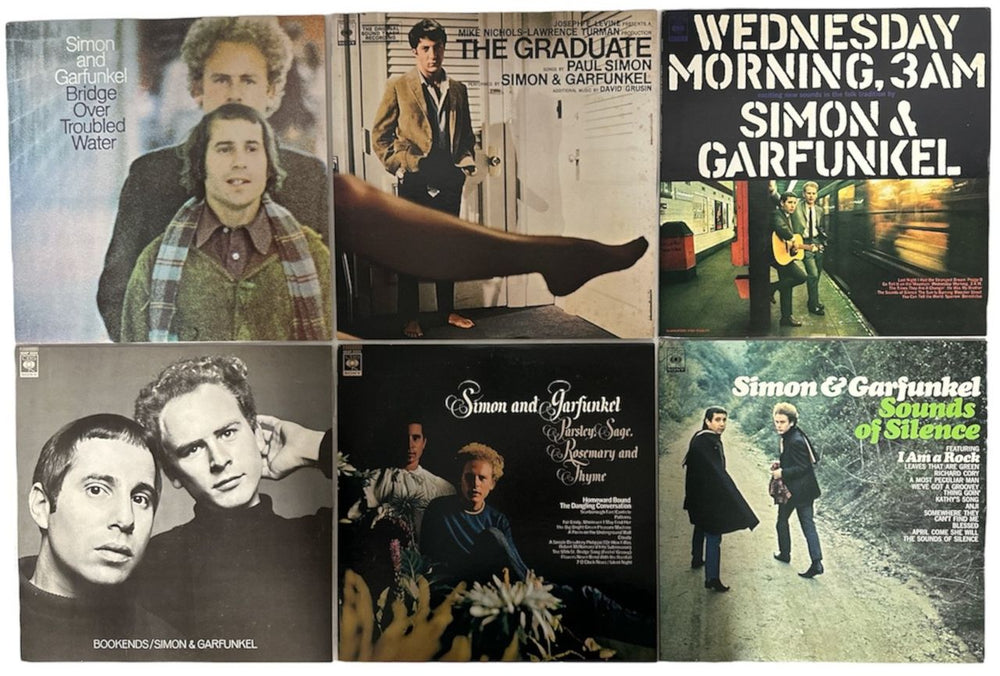 Simon & Garfunkel Collected Works Japanese Vinyl Box Set SGFVXCO836920