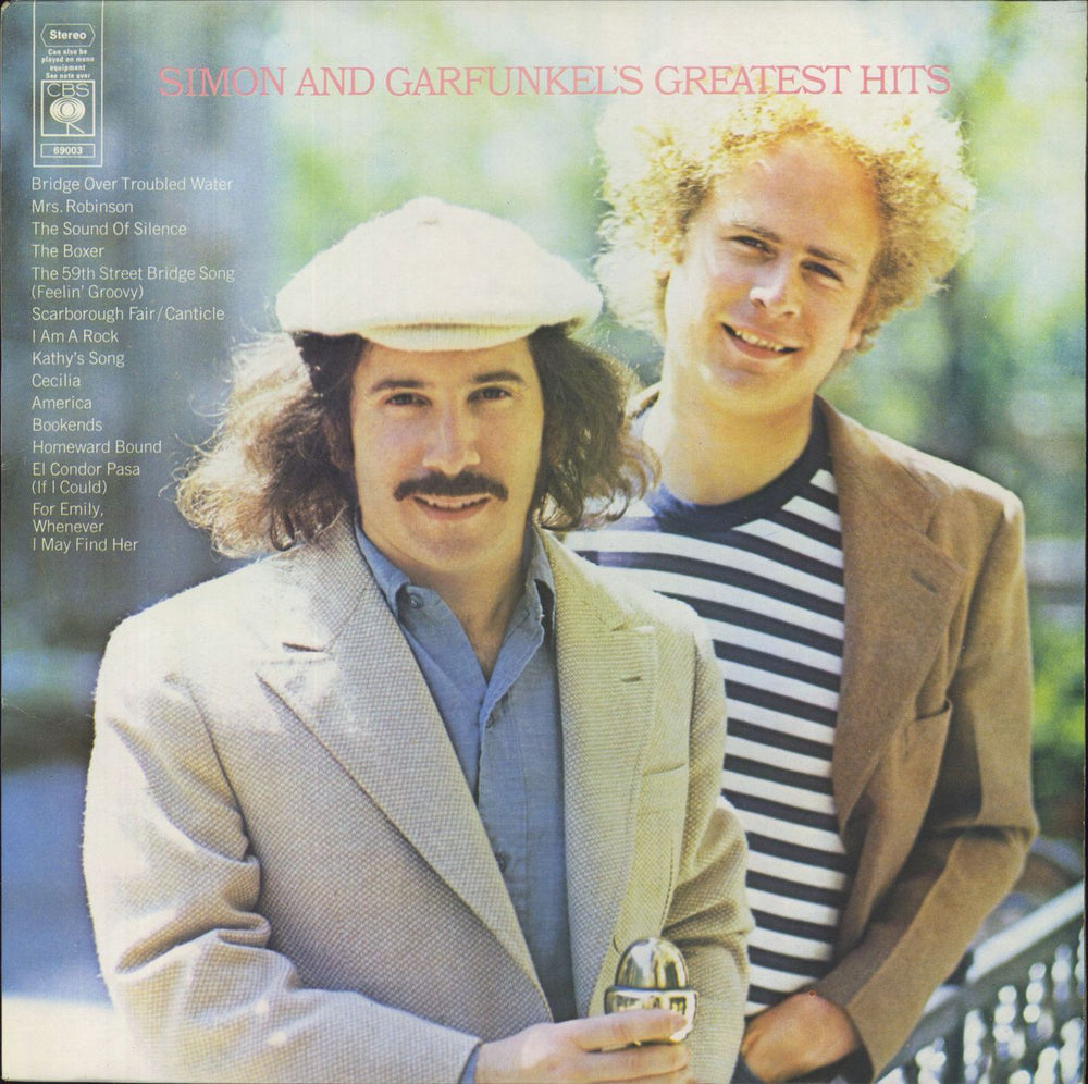 Simon & Garfunkel Greatest Hits - 2nd UK vinyl LP album (LP record) 69003