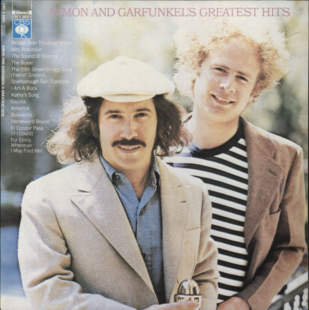 Simon & Garfunkel Greatest Hits Portugese vinyl LP album (LP record) 69003