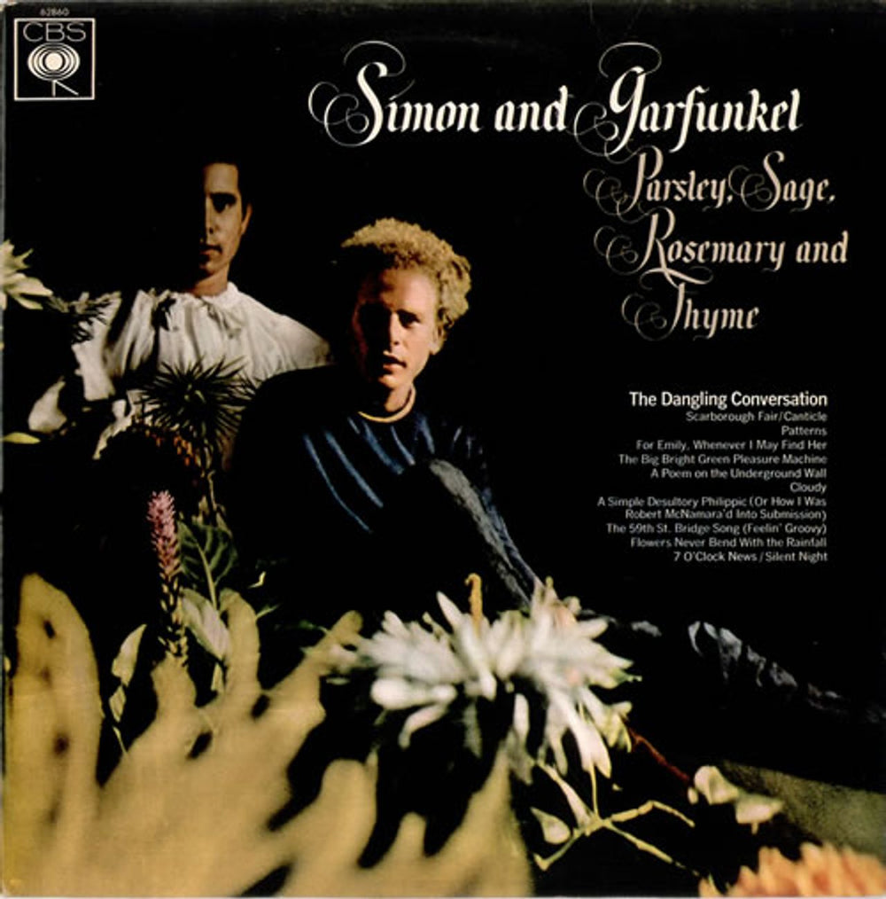 Simon & Garfunkel Parsley, Sage, Rosemary And Thyme - 3rd UK vinyl LP album (LP record) 62860