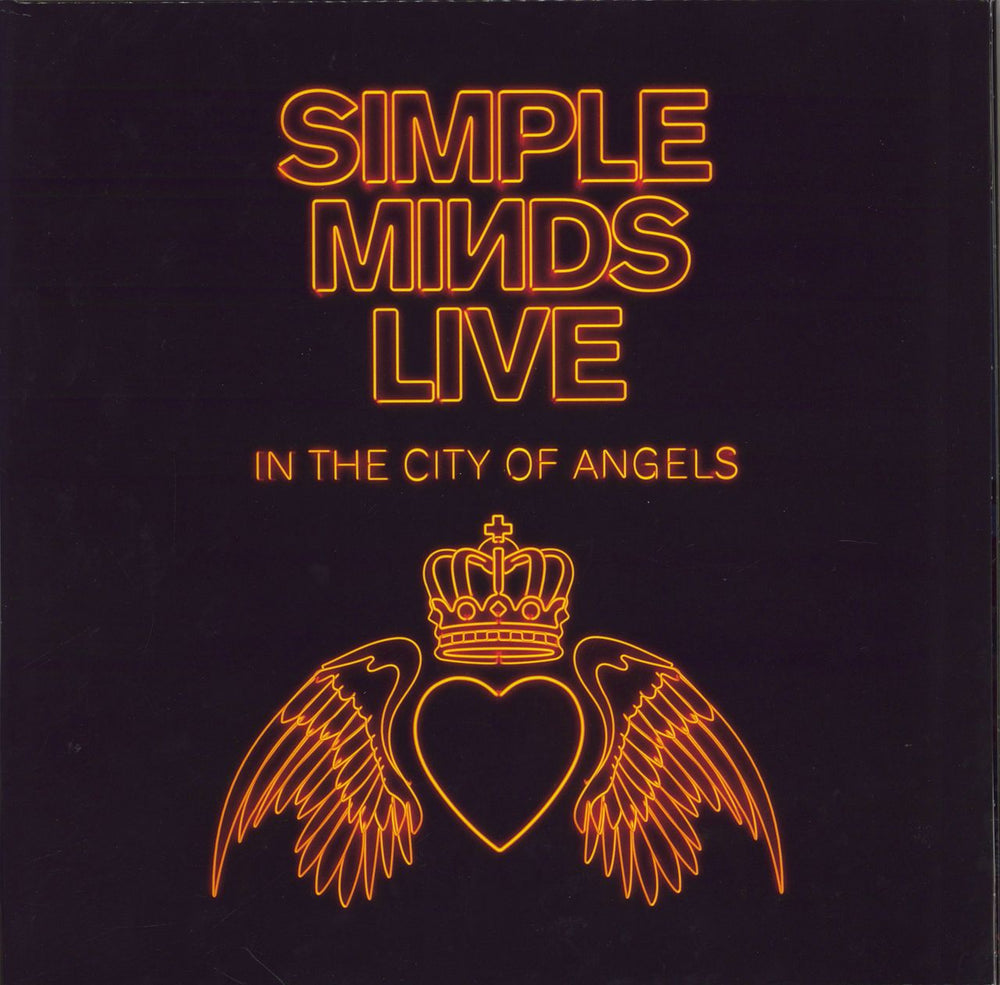 Simple Minds Live In The City Of Angels UK 4-LP vinyl album record set 538523280