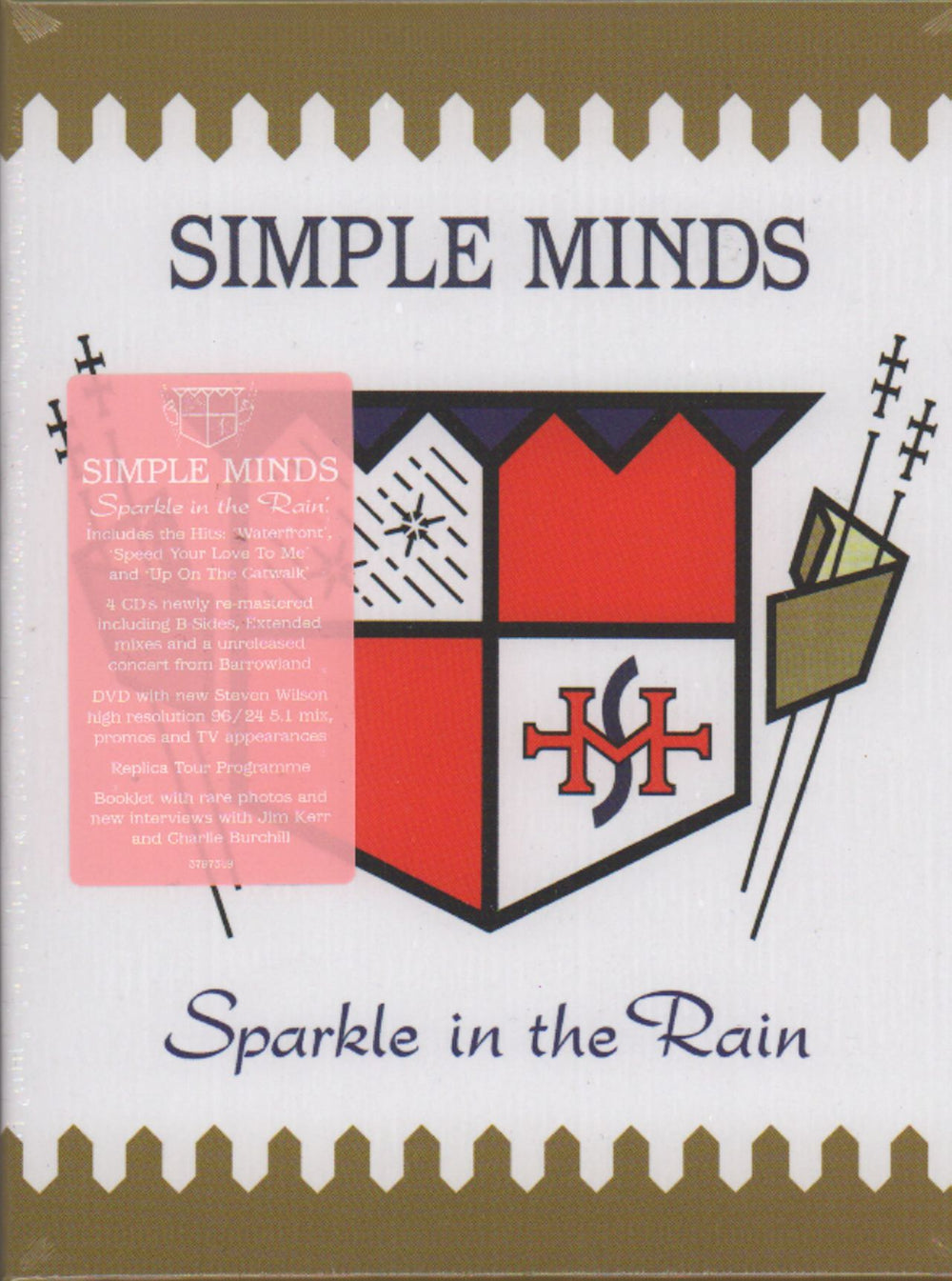 Simple Minds Sparkle In The Rain - Sealed Deluxe Box UK CD Album Box Set 3793491