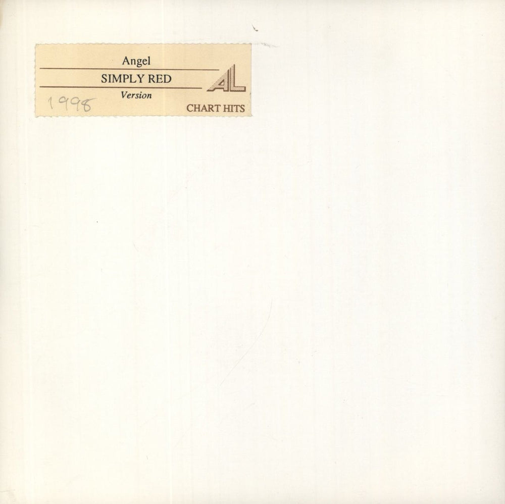 Simply Red Angel UK 7" vinyl single (7 inch record / 45) EW074LC