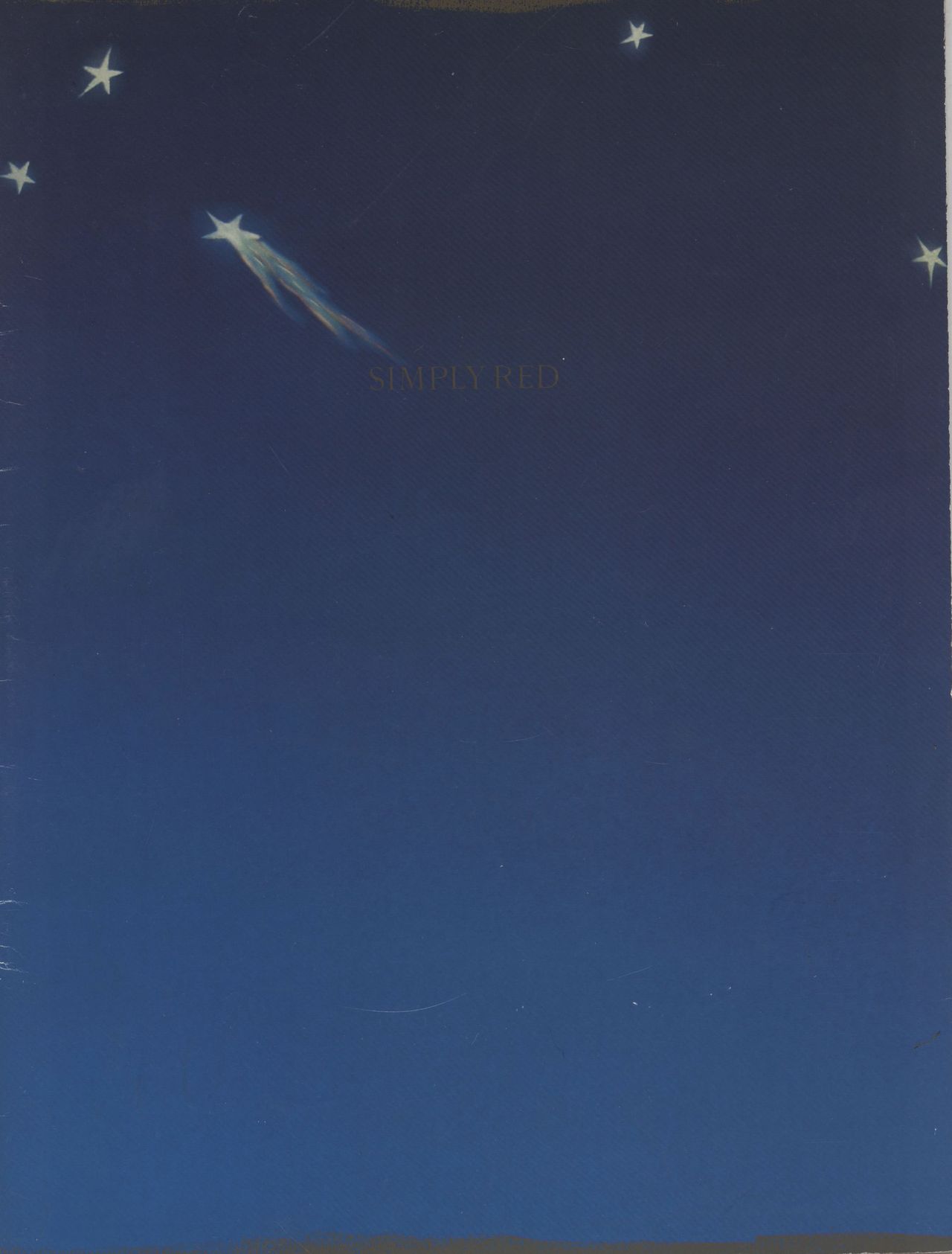 Simply Red Stars - Spring 1992 + Ticket Stub UK tour programme PROGRAMME
