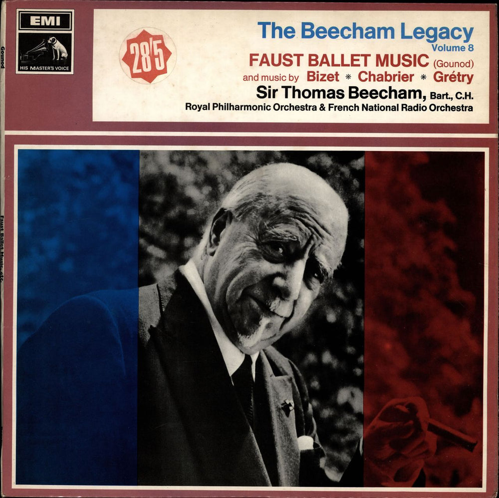 Sir Thomas Beecham The Beecham Legacy Volume 8 UK vinyl LP album (LP record) HQM1162