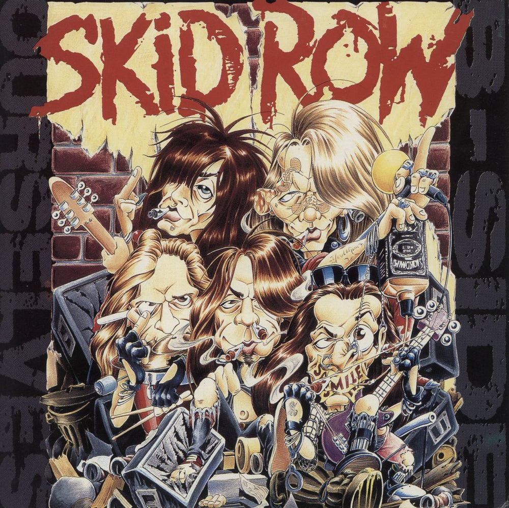Skid Row (80s) B-Side Ourselves South Korean 12" vinyl single (12 inch record / Maxi-single) 7567-82531-1