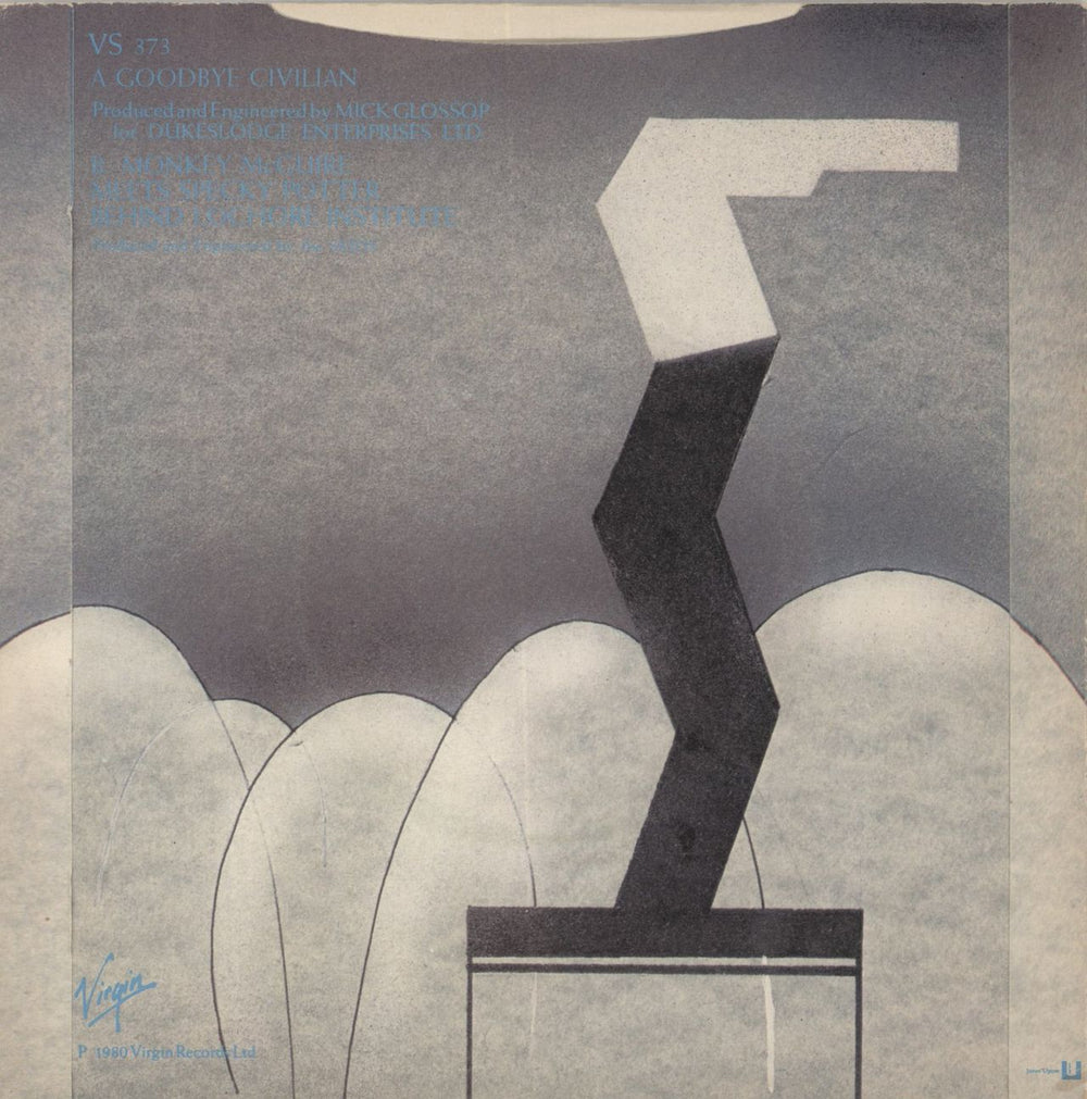 Skids Goodbye Civilian UK 7" vinyl single (7 inch record / 45)