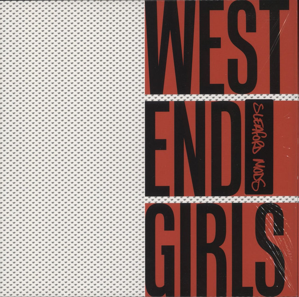 Sleaford Mods West End Girls + Opened Shrinkwrap UK 12" vinyl single (12 inch record / Maxi-single) RT0462T