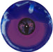 Slow Crush Aurora - Purple, Blue & White Starburst Vinyl UK vinyl LP album (LP record) 5L7LPAU871057