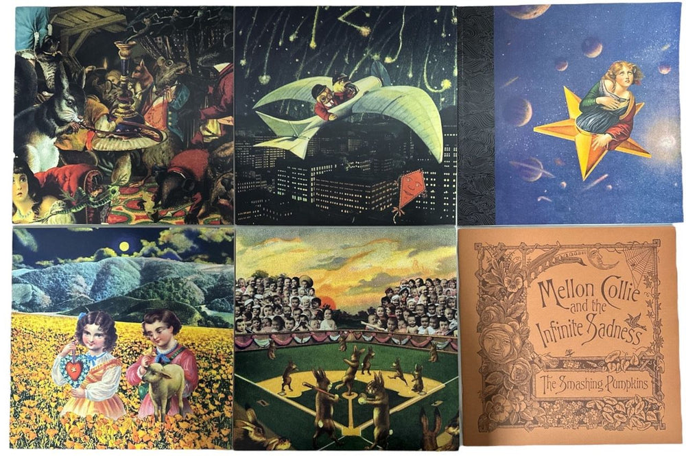 Smashing Pumpkins Mellon Collie And The Infinite Sadness - Remastered 180 Gram 4-LP Box Set - EX UK Vinyl Box Set SMPVXME840033