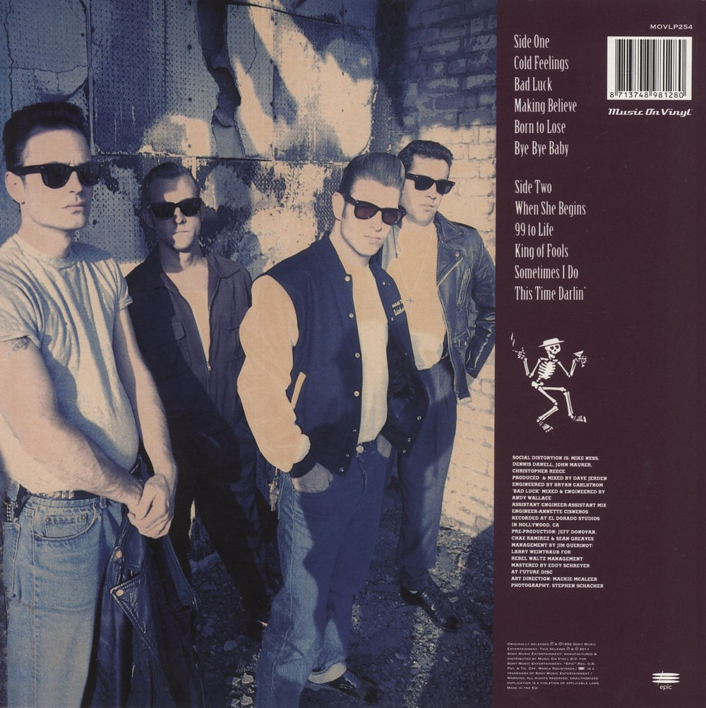 Social Distortion Somewhere Between Heaven And Hell - 180gm UK vinyl LP album (LP record) 8713748981280