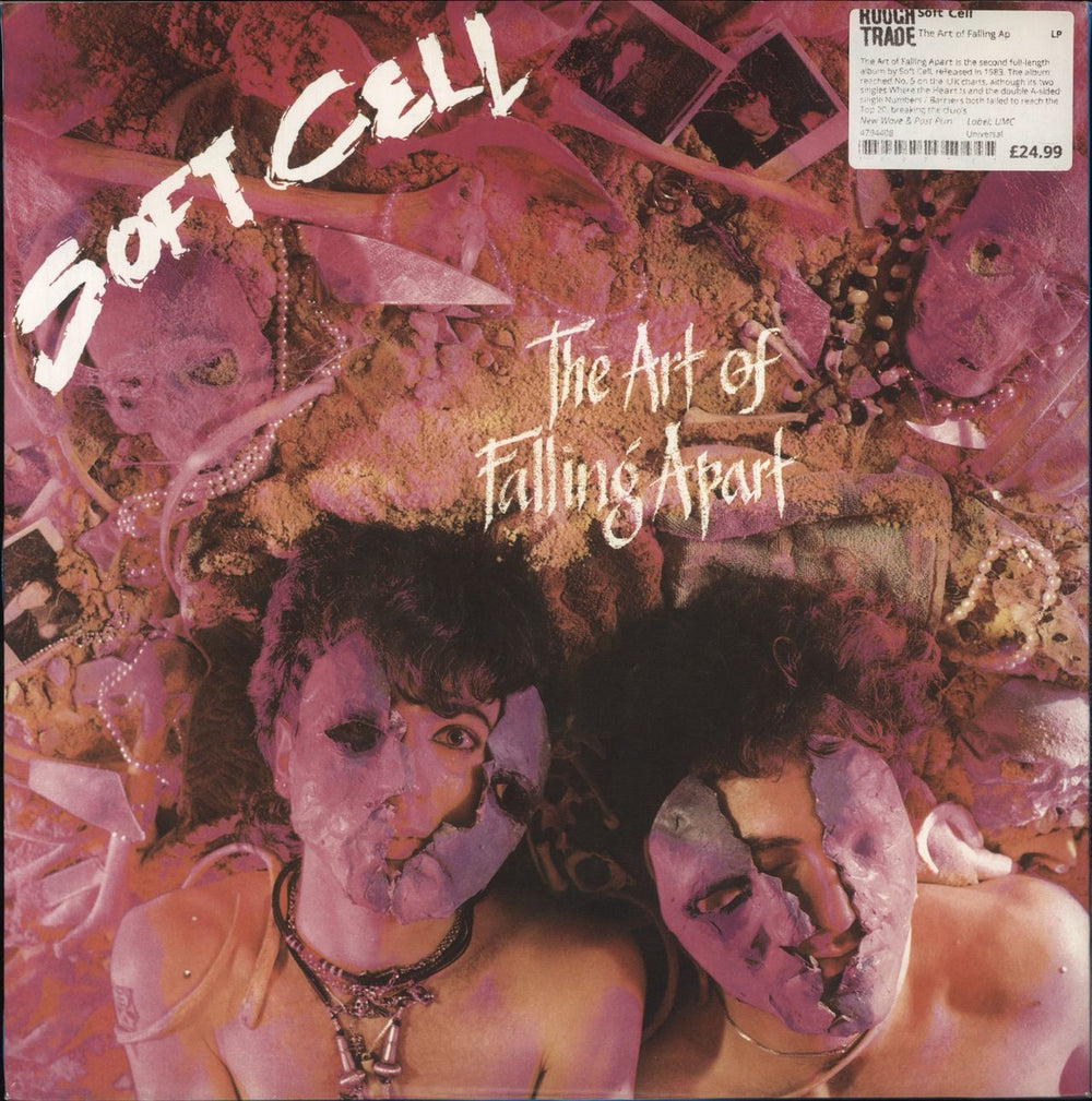 Soft Cell The Art Of Falling Apart + 12" US 2-LP vinyl record set (Double LP Album) 23769-1