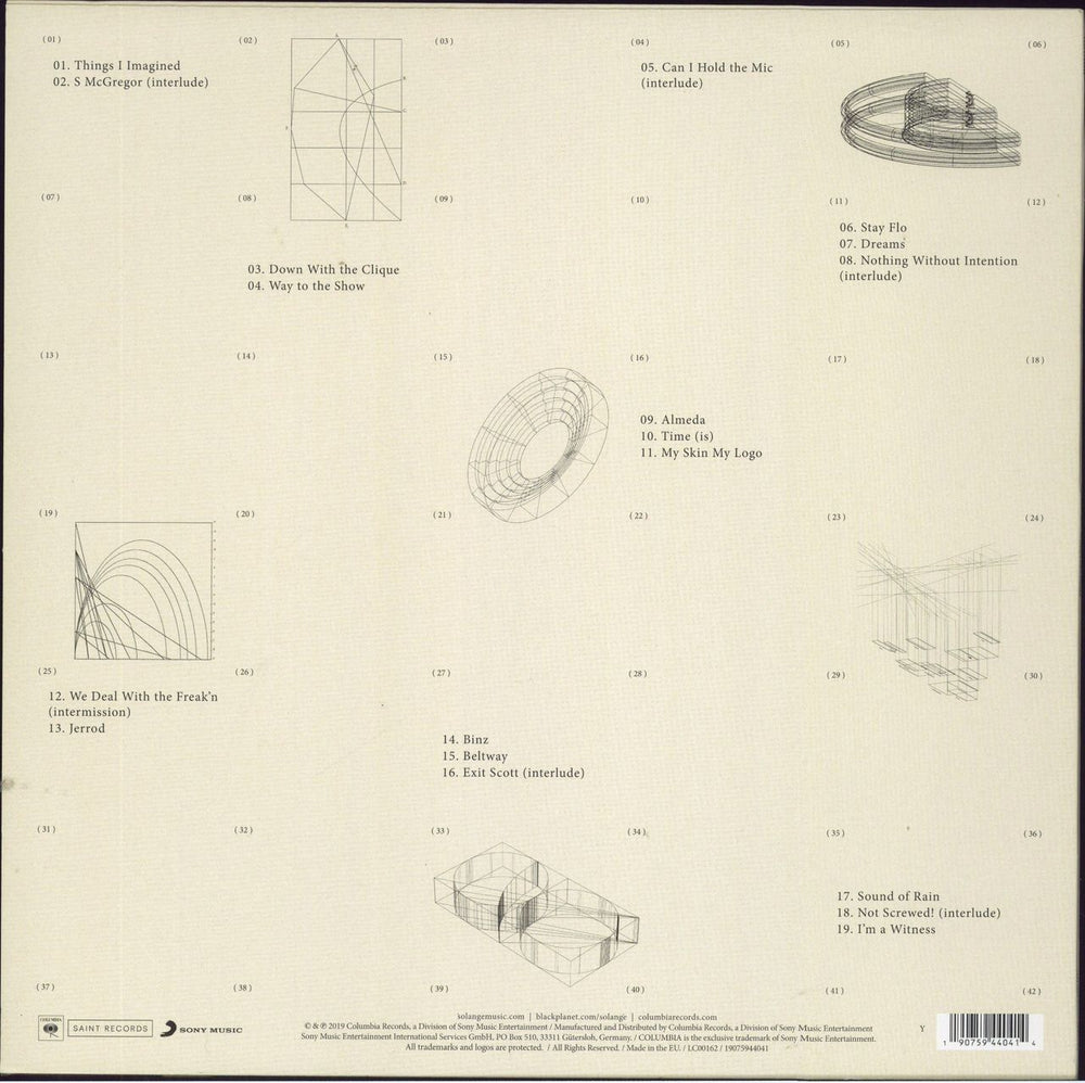 Solange Knowles When I Get Home - Clear Vinyl UK vinyl LP album (LP record)