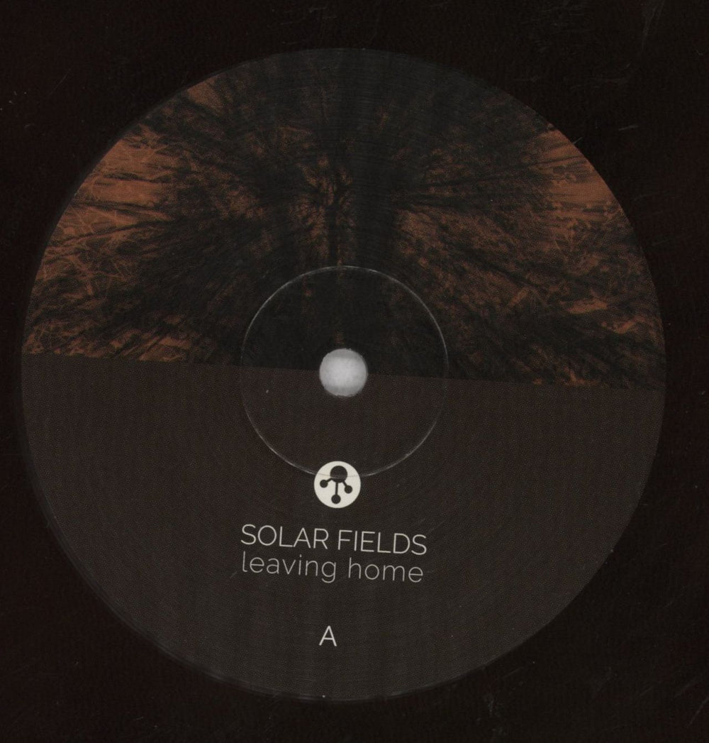Solar Fields Leaving Home - Brown/Black Marbled Vinyl Italian 2-LP vinyl record set (Double LP Album) 76U2LLE846767