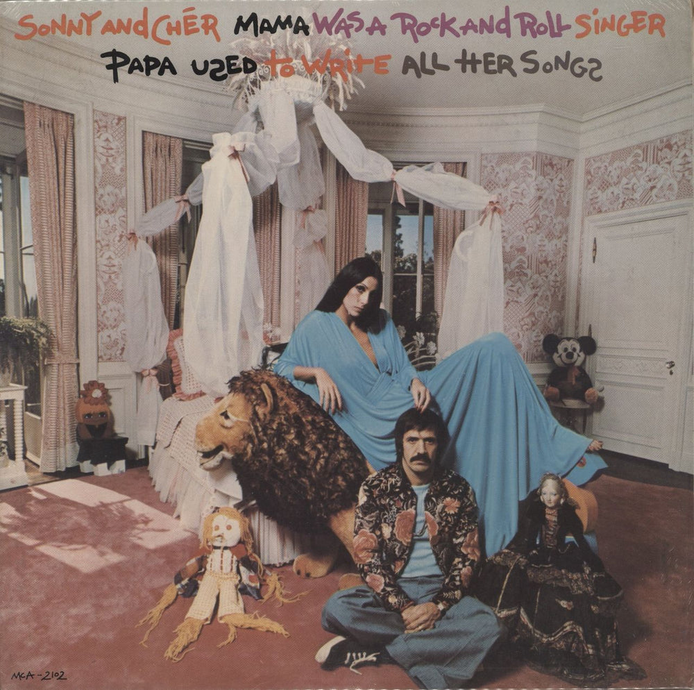 Sonny & Cher Mama Was A Rock And Roll Singer Papa Used To Write All Her Songs - Sealed US vinyl LP album (LP record) MCA-2102