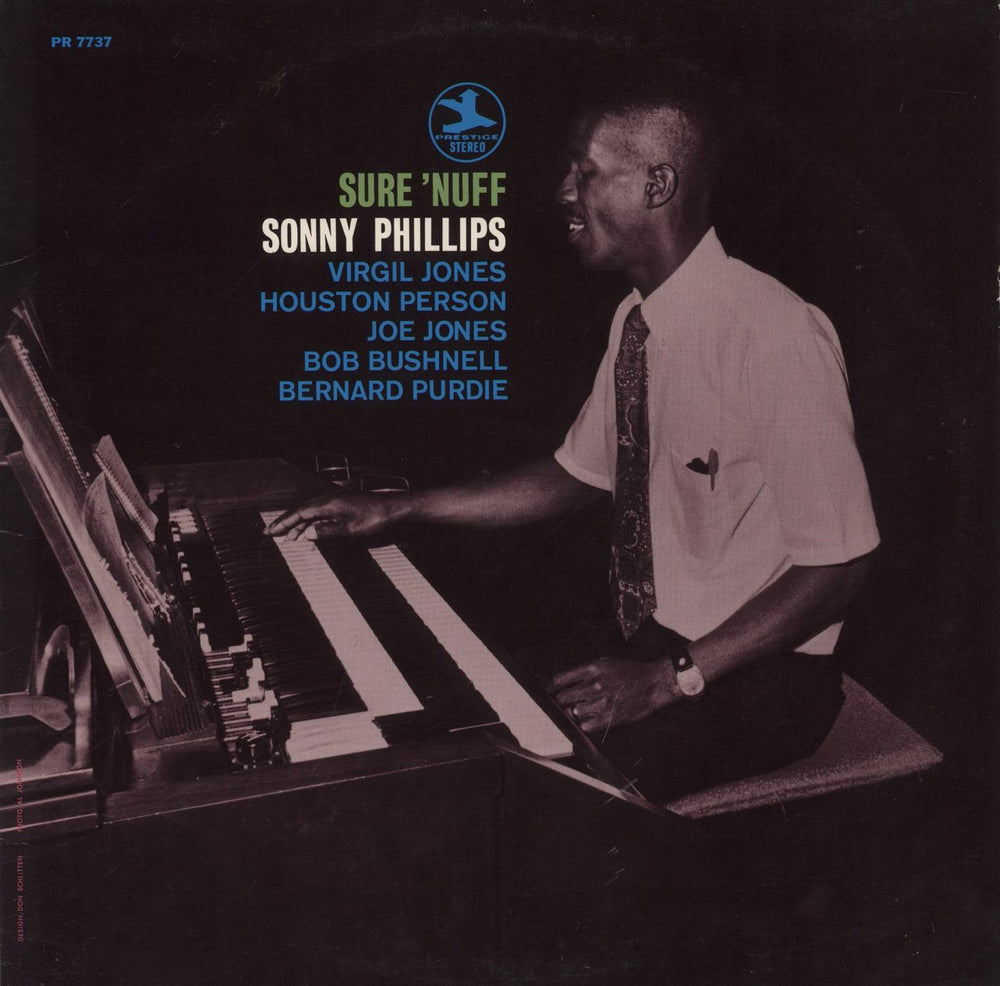 Sonny Phillips Sure 'Nuff US vinyl LP album (LP record) PR7737