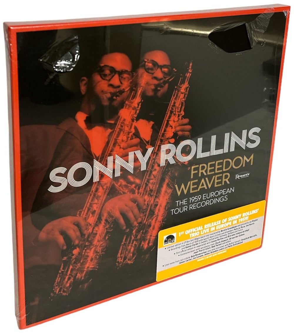 Sonny Rollins Freedom Weaver [The 1959 European Tour Recordings] - Sealed - RSD UK Vinyl Box Set HLP-9065