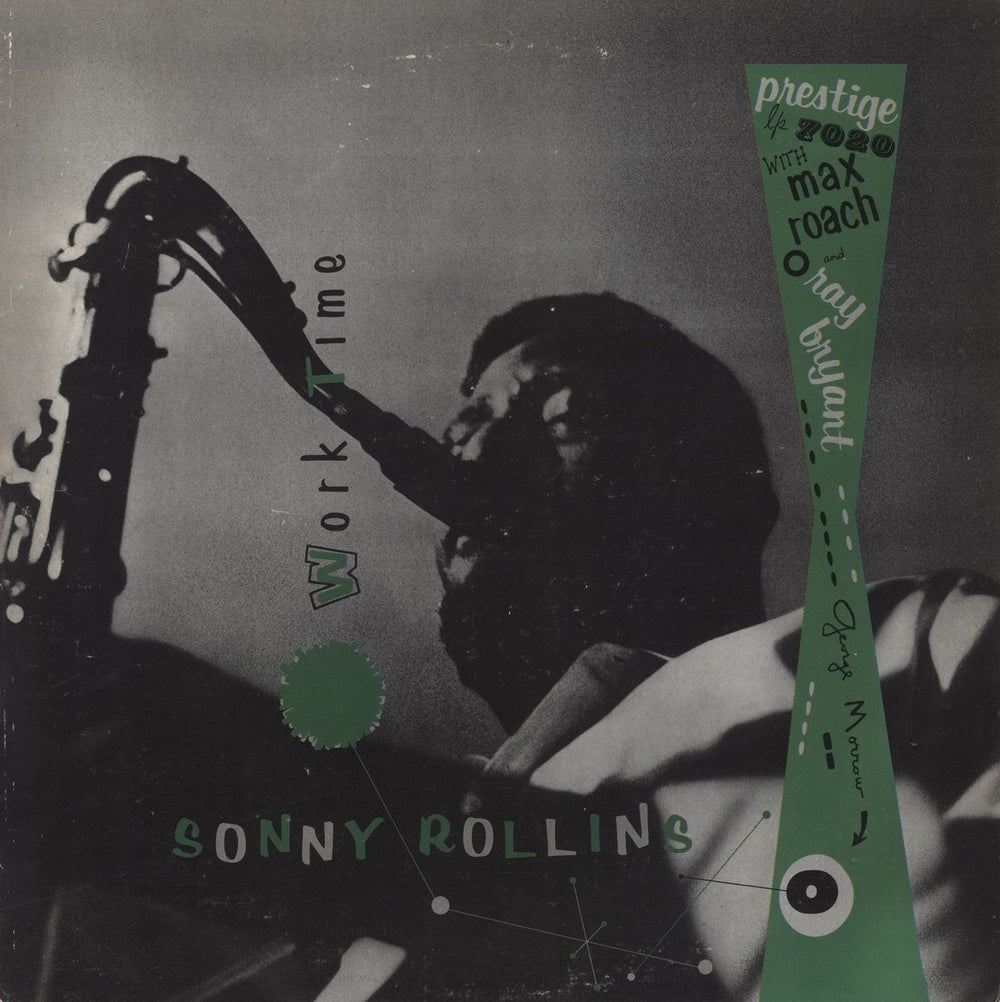 Sonny Rollins Worktime US vinyl LP album (LP record) OJC-007