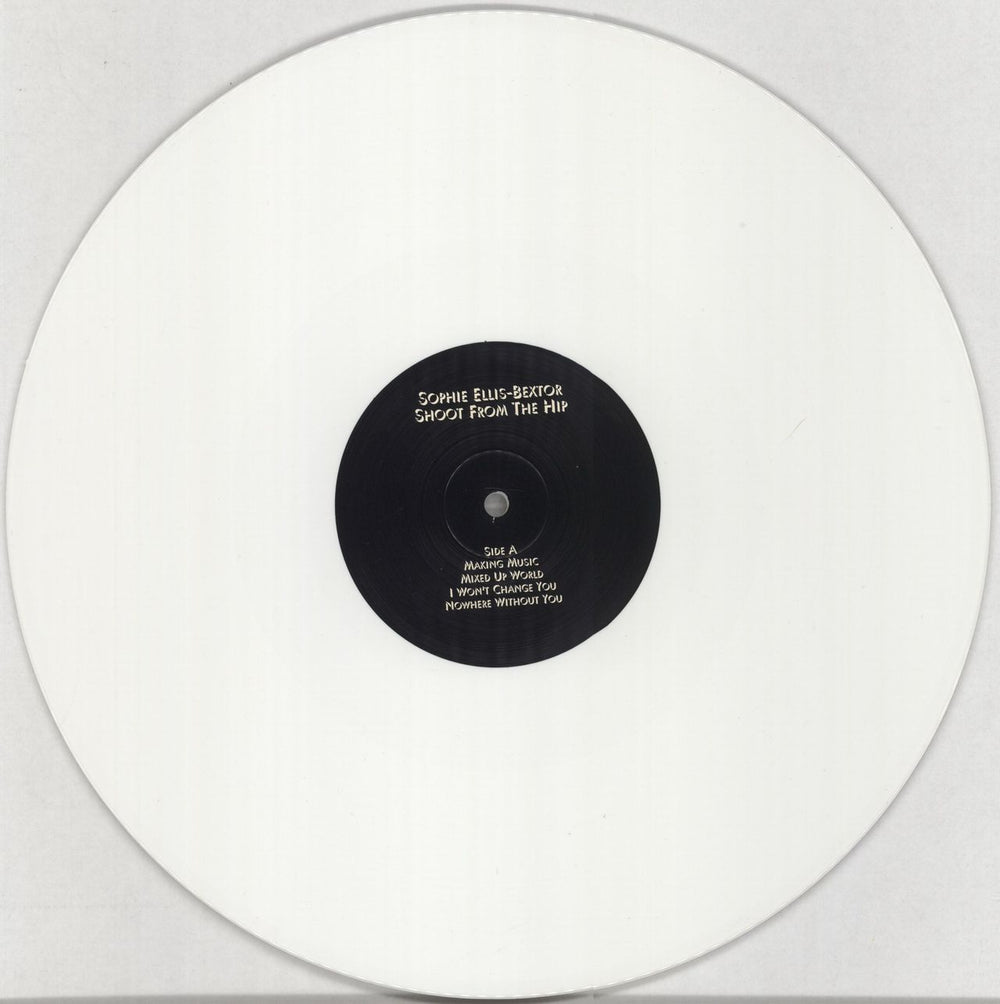 Sophie Ellis Bextor Shot From The Hip - White Vinyl UK 2-LP vinyl record set (Double LP Album) SEB2LSH857206