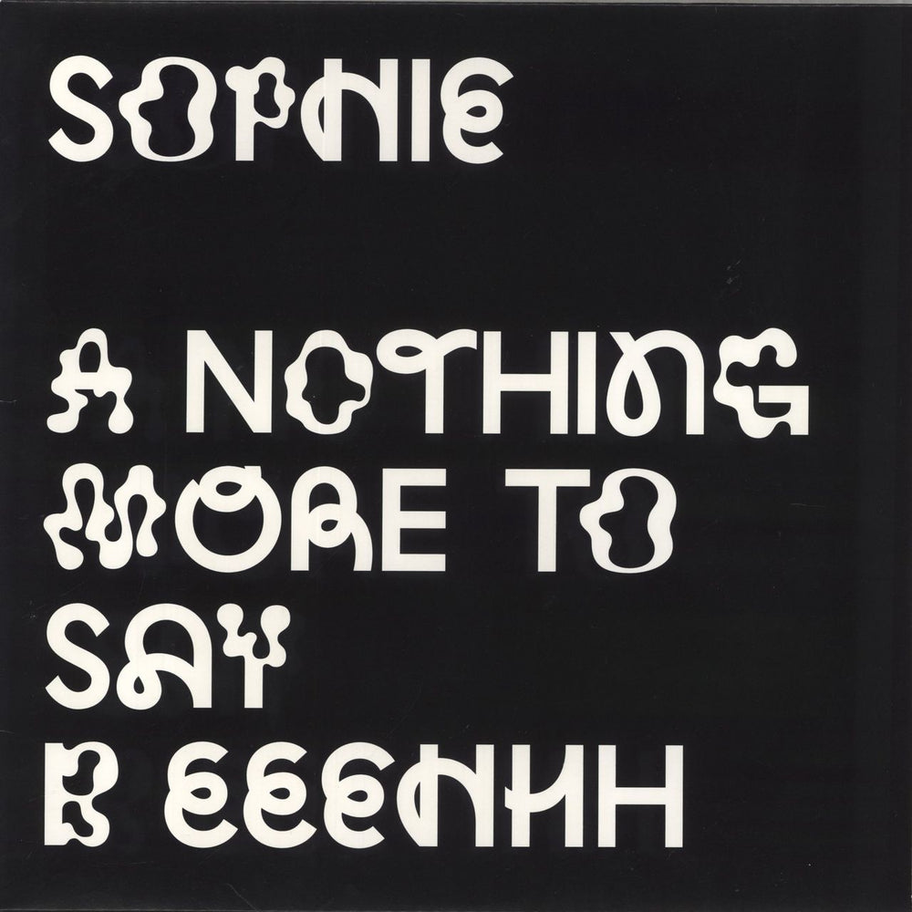 Sophie Nothing More To Say - 1st UK 12" vinyl single (12 inch record / Maxi-single) H+P006