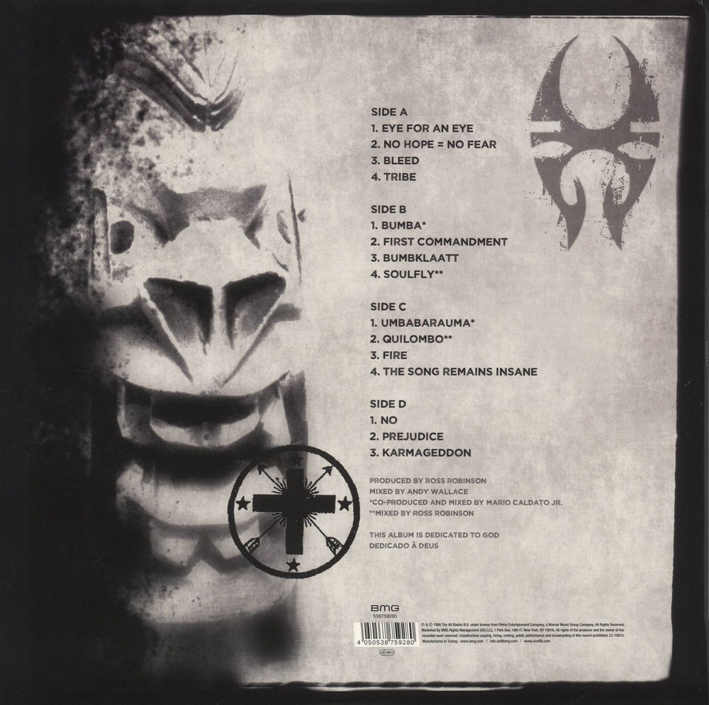 Soulfly Soulfly UK 2-LP vinyl record set (Double LP Album) 4050538759280