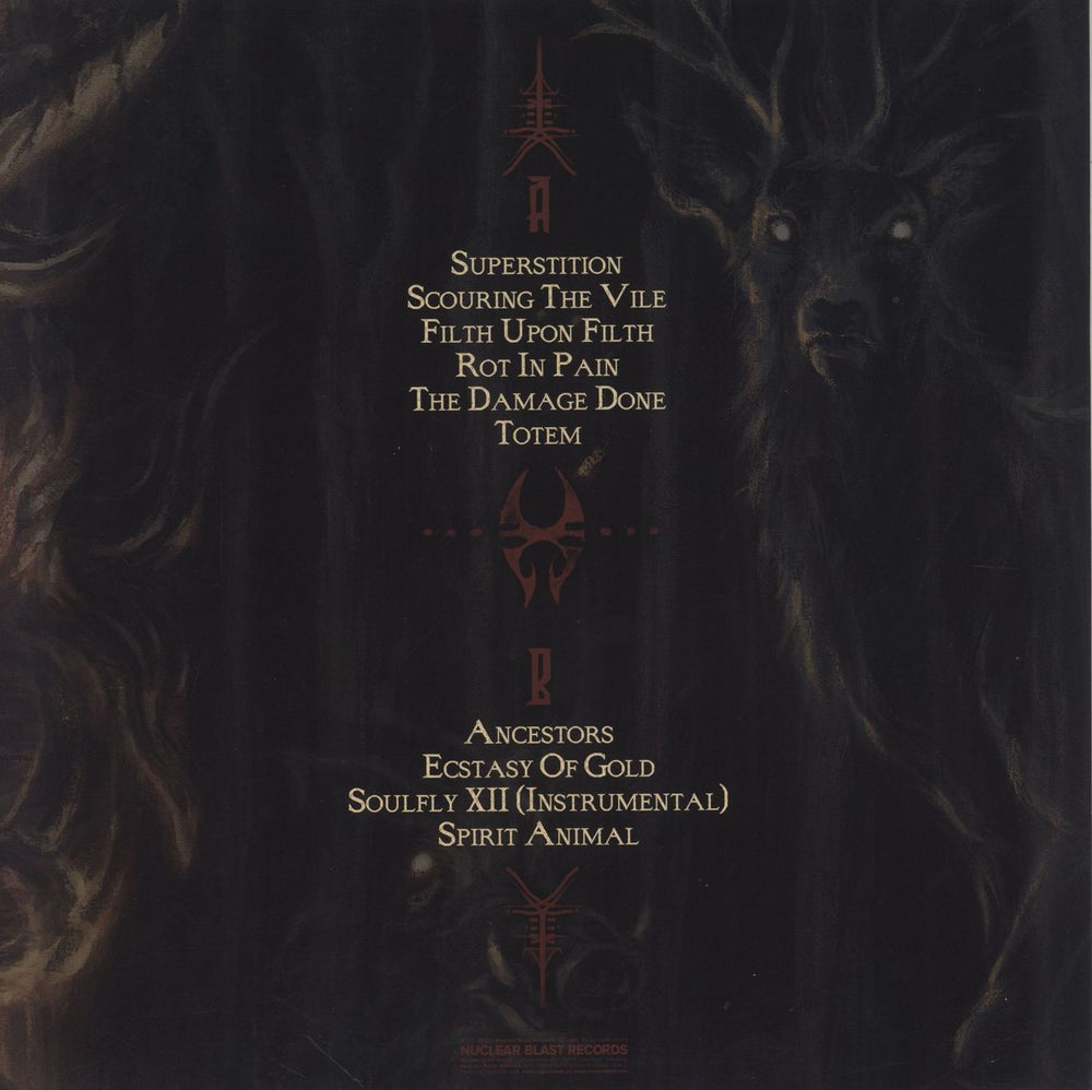 Soulfly Totem - Silver Vinyl UK vinyl LP album (LP record) 727361571252