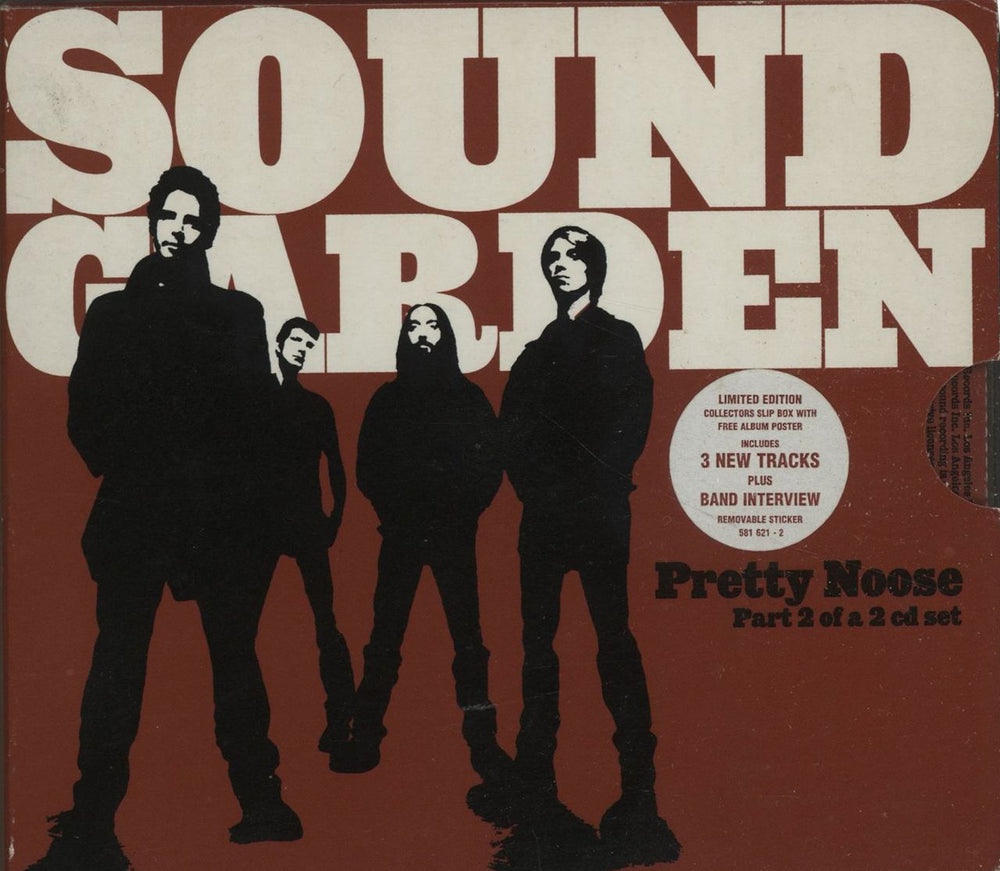 Soundgarden Pretty Noose UK 2-CD single set (Double CD single) 581620/1-2