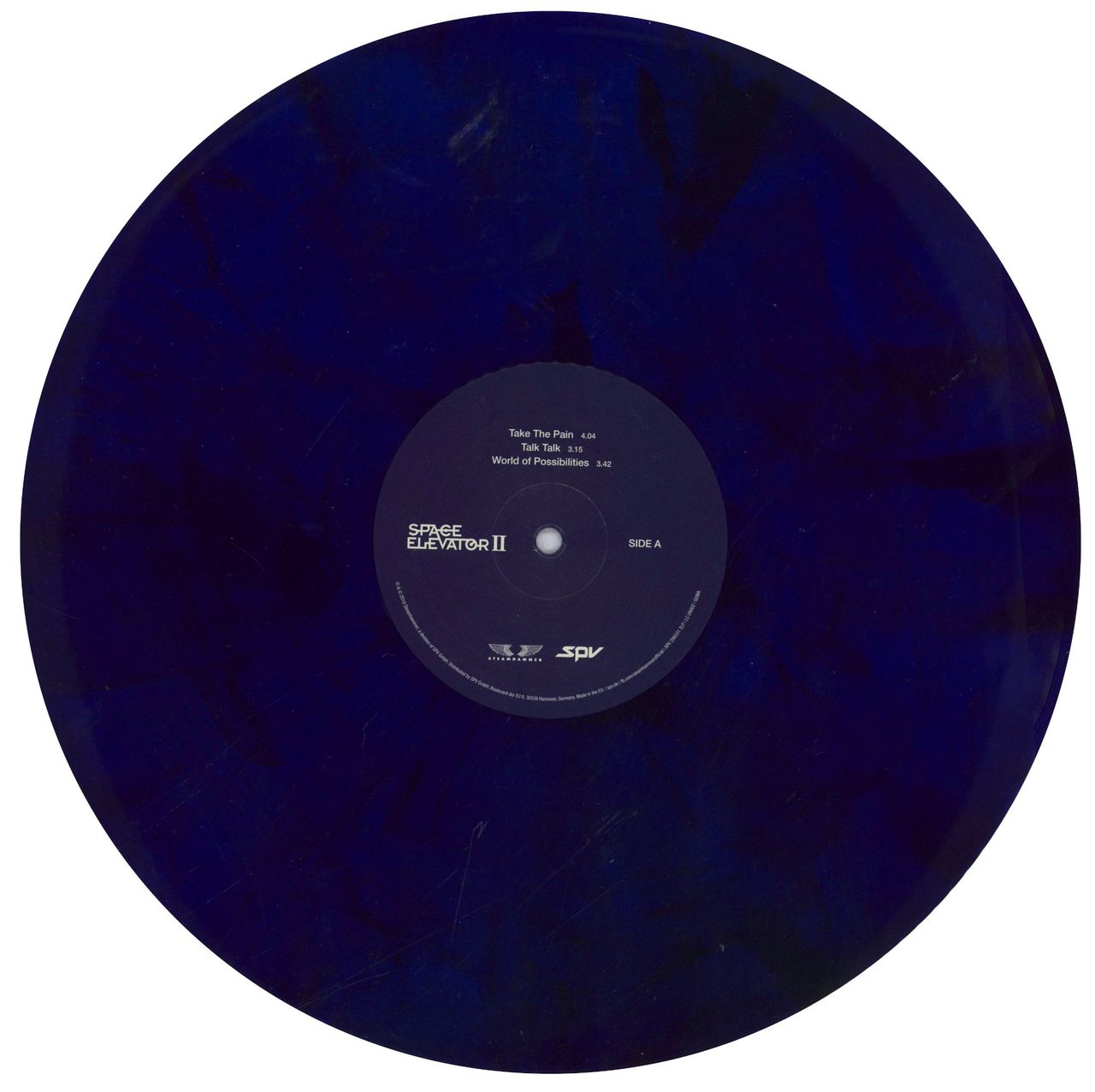 Space Elevator Space Elevator II - Blue Vinyl + CD German 2-LP vinyl record set (Double LP Album) 62J2LSP837617