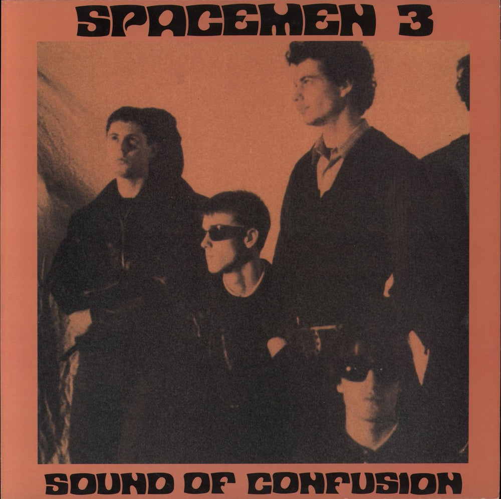 Spacemen 3 Sound Of Confusion + 2 Insert UK vinyl LP album (LP record) REFIRE5