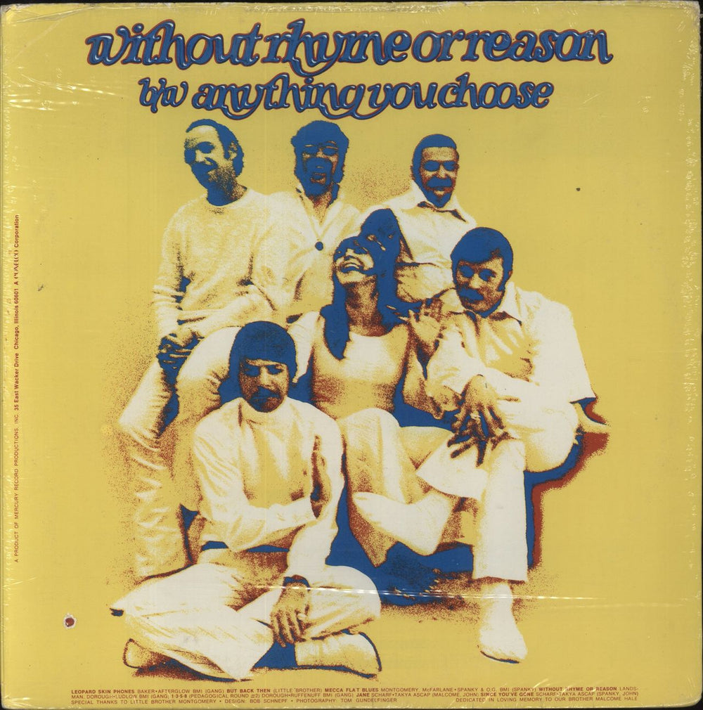 Spanky & Our Gang Anything You Choose US vinyl LP album (LP record)